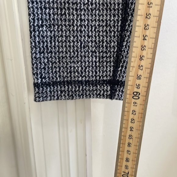 LULULEMON Wunder Under Pant High Waist Yoga Leggings Houndstooth Size 6 - Picture 7 of 14